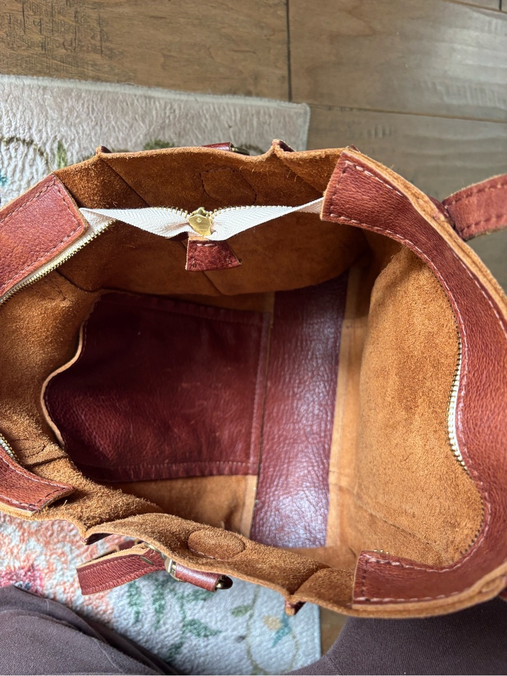 Portland Leather Goods N/S Lola Nutmeg - Picture 6 of 9